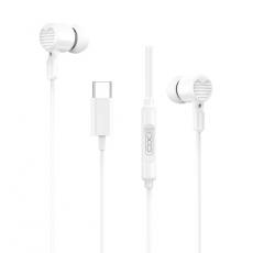 XO - XO In-Ear Trådbundna Hörlurar USB-C EP81 - Vit