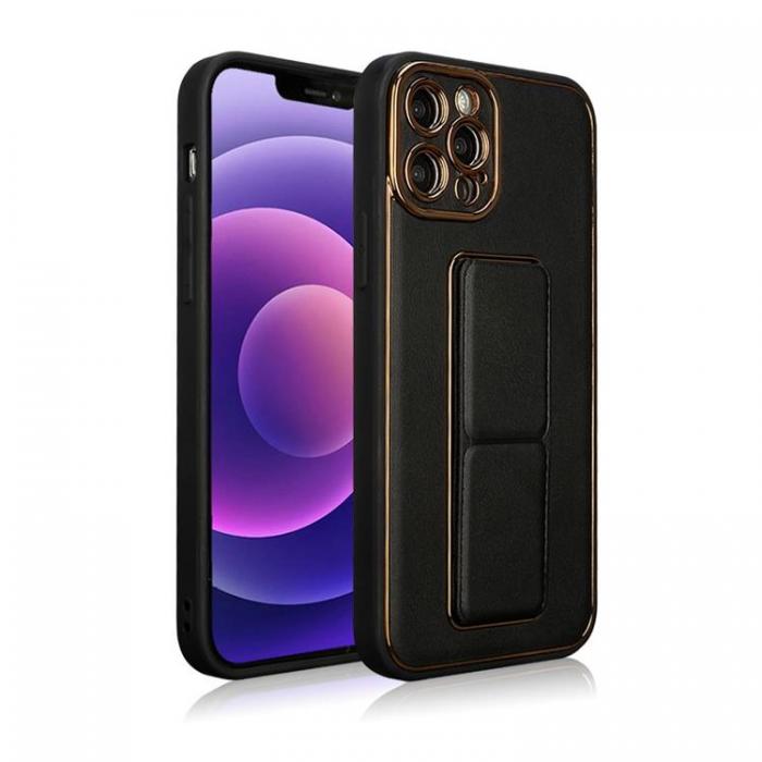 A-One Brand - Galaxy A12 (2020/2021) Mobilskal Kickstand - Svart