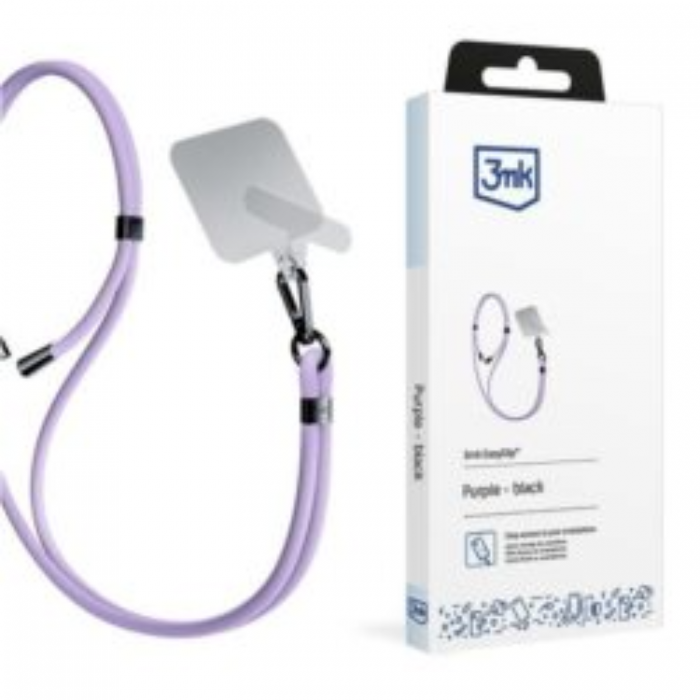 3MK - 3mk Mobil Lanyard Easyclip - Lila