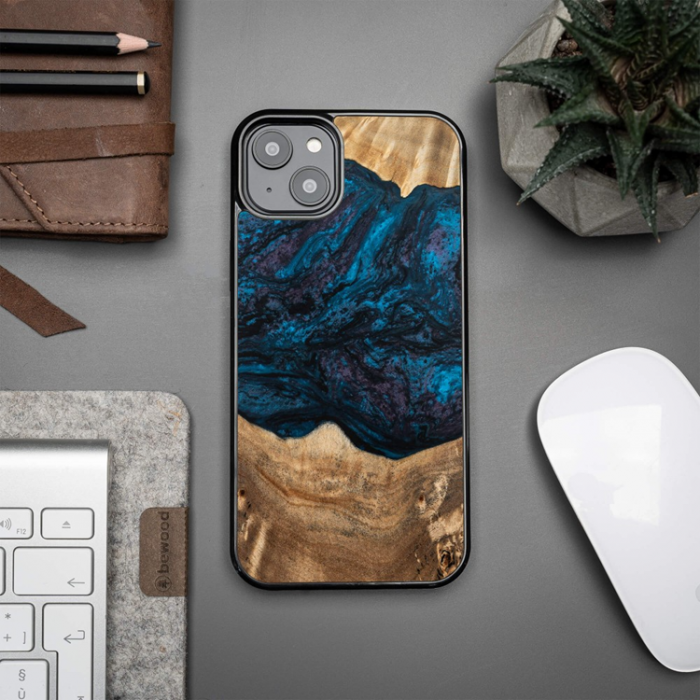 Bewood - Bewood iPhone 15 Plus Mobilskal Unique Planets Neptune