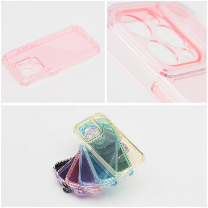 A-One Brand - iPhone 16 Mobilskal Matrix Clear - Rosa