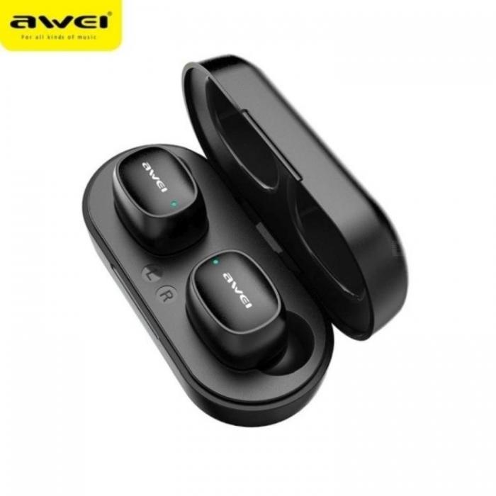 Awei - Awei TWS Bluetooth In-Ear Hrlurar T13B - Svart