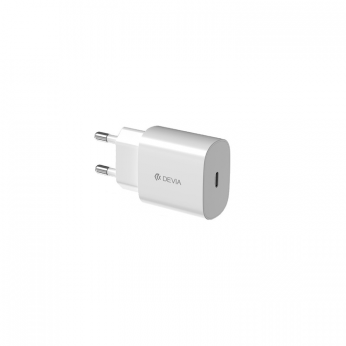 Devia - Devia Vggladdare 25W USB-C Smart PD - Vit