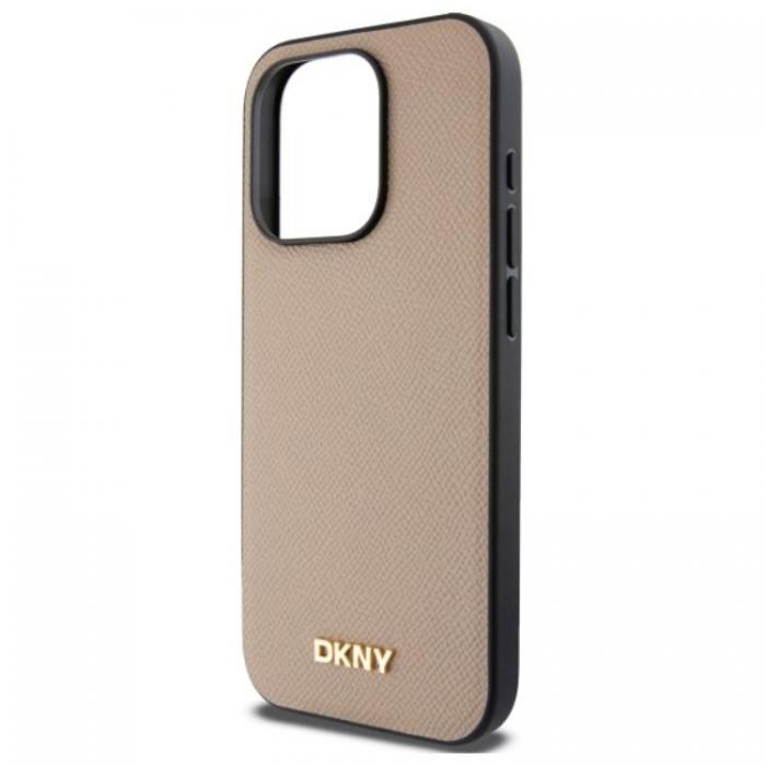 DKNY - DKNY iPhone 15 Pro Max Mobilskal MagSafe Grained Logo