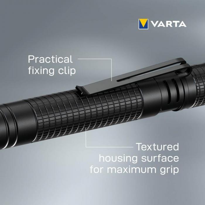 VARTA - Varta Aluminium Light F10 Pro Ficklampa 150 lm