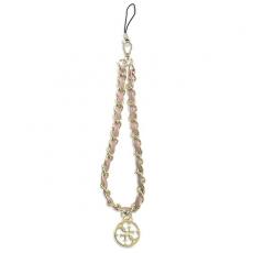 Guess - Guess Mobilrem Chain Metal 4G Charm - Rosa