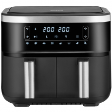 Severin - Severin Air Fryer Dubbel 2X4L FR2453 2850w Led display