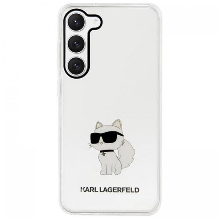 KARL LAGERFELD - Karl Lagerfeld Galaxy S23 Plus Mobilskal Ikonik Choupette - Clear