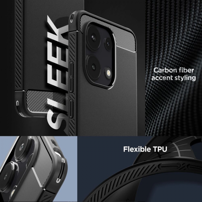 A-One Brand - Spigen Xiaomi Redmi Note 13 4G/LTE Mobilskal Rugged Armor