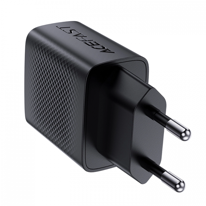 Acefast - Acefast A82 Snabbladdare 20W GaN USB-C PD - Svart