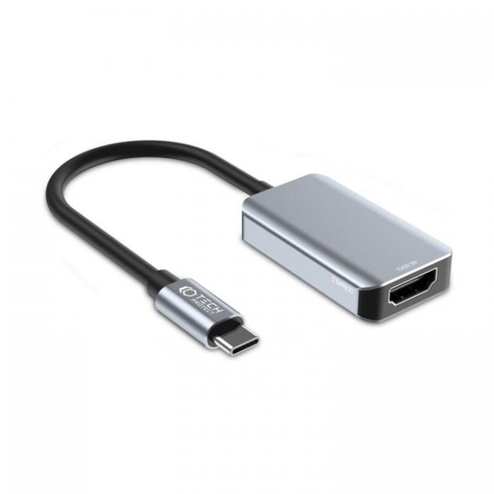 Tech-Protect - Tech-Protect USB-C till HDMI Adapter Ultraboost - Svart