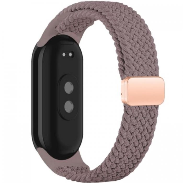 Tech-Protect - Tech-Protect Xiaomi Smart Band 8/9/NFC Armband NylonMag - Lilac Mist