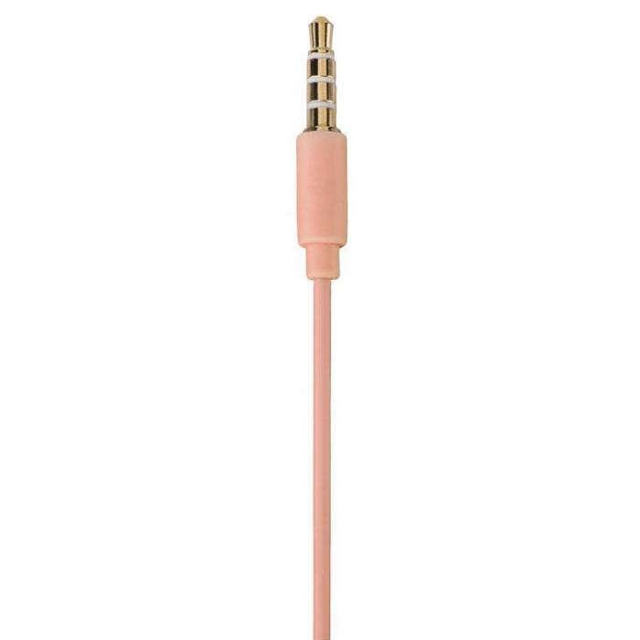 Thomson - Thomson In-Ear Hrlurar Trdbunden med Mikrofon Jack 3.5 mm - Rosa