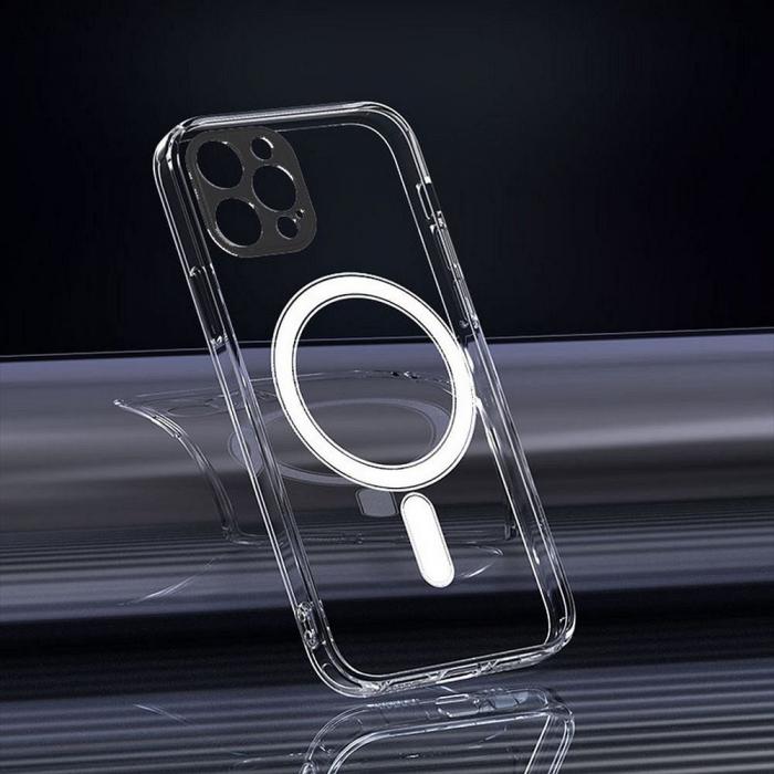 OEM - CLEAR Magsafe Cover skal med kameraskydd fr iPhone 14 PRO