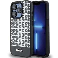 DKNY - DKNY iPhone 15 Pro Mobilskal Magsafe Läder Printed Pattern