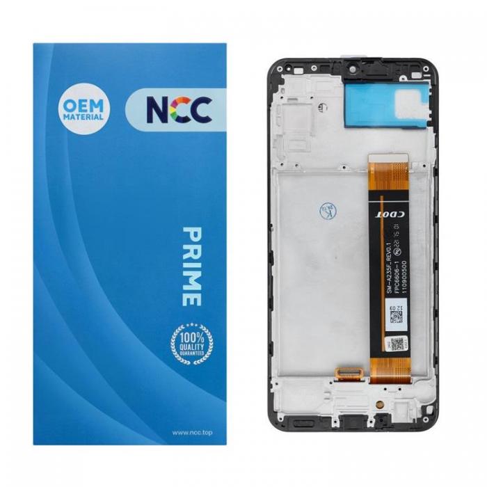 SpareParts - SAMSUNG A23 4G Skrm med LCD-display A235 NCC OEM