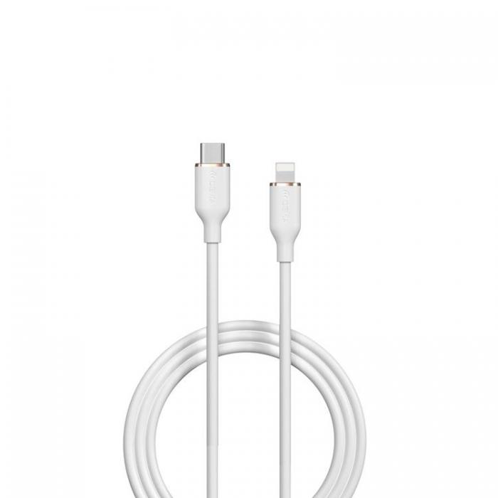 Devia - Devia USB-C till Lightning kabel 27W 1.2m Jelly EC631 - Vit