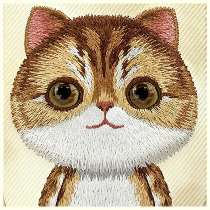 NIMMY - Nimmy iPhone 15 Mobilskal Big Eyed Pet 2.0 Cat - Khaki