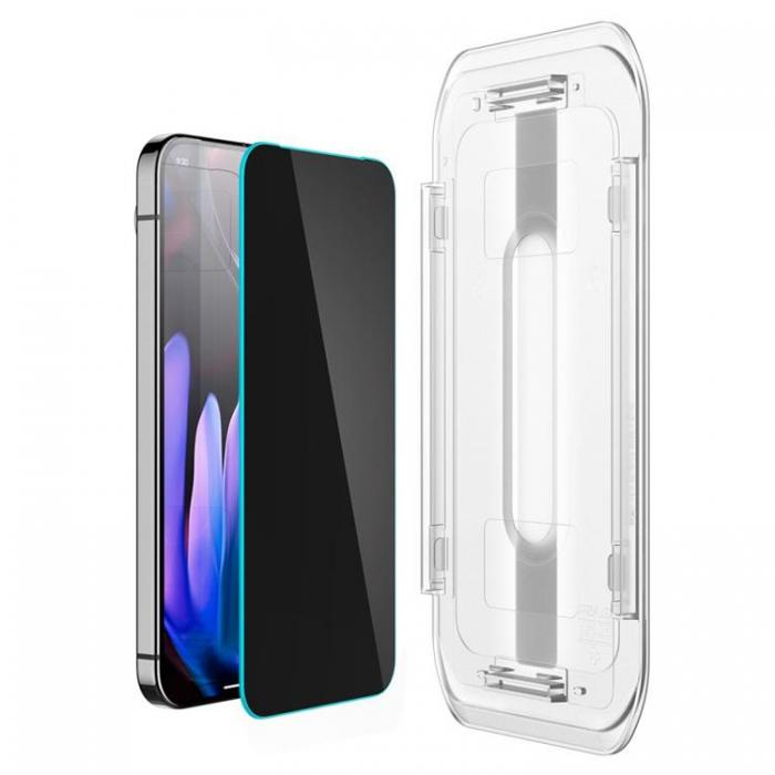 Spigen - Spigen [2-Pack] Google Pixel 9/9 Pro Skrmskydd Hrdat Glas EZ-FIT