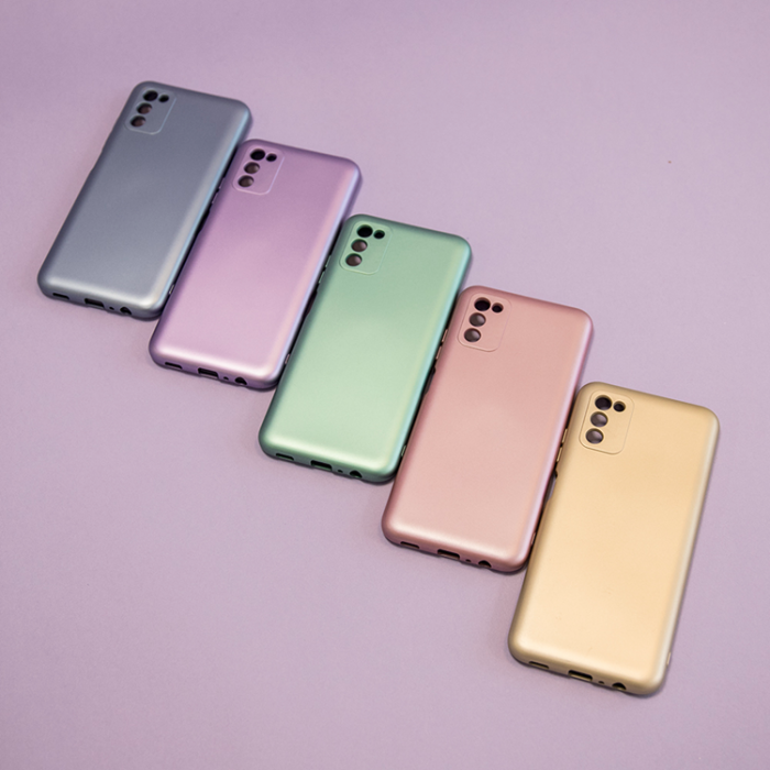 A-One Brand - Xiaomi Redmi Note 12 5G/Poco X5 Mobilskal Metallic - Rosa