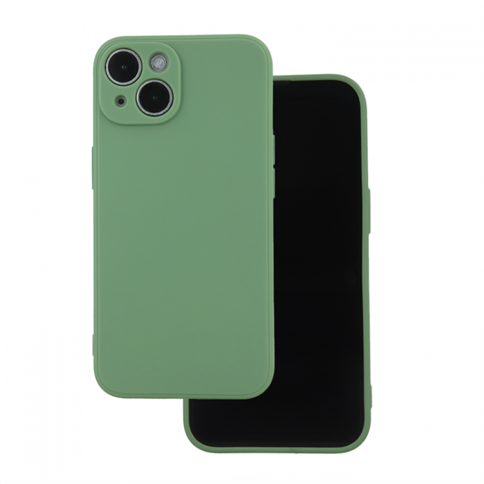 A-One Brand - iPhone 15 Mobilskal Matt TPU - Grn