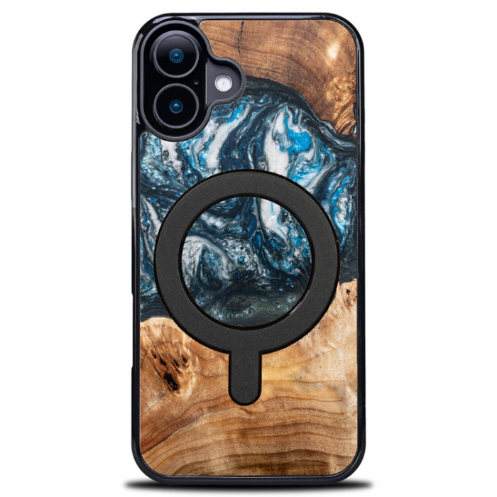 Bewood - Bewood iPhone 16 Mobilskal MagSafe Unique Planets Earth