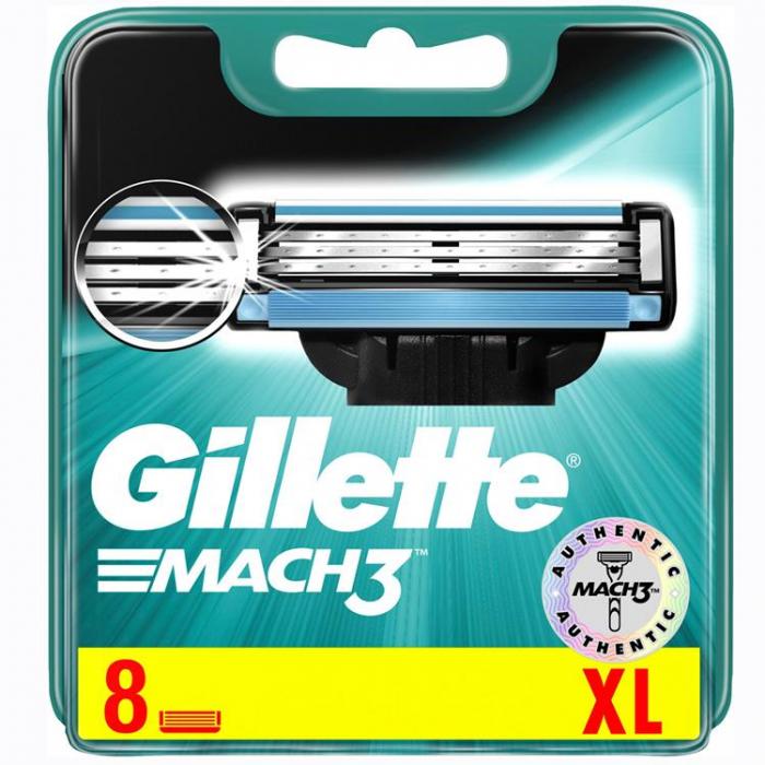 Gillette - GILLETTE Rakblad Mach3 Turbo 8-pack