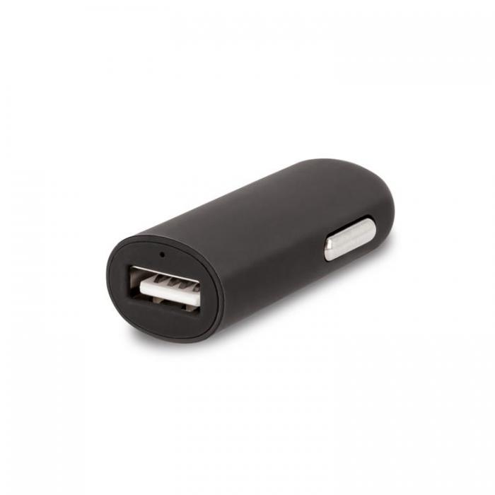 Forever - Forever Billaddare 1xUSB 1A + USB-C kabel M02 - Svart