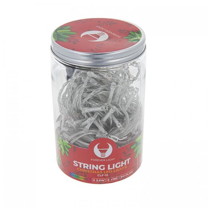 Forever Light - Forever String light 180LED 14,4m - Flerfrgad