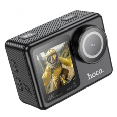 Hoco - HOCO sports camera with dual screen 1,3" + 2" 4K/30fps DV101 black