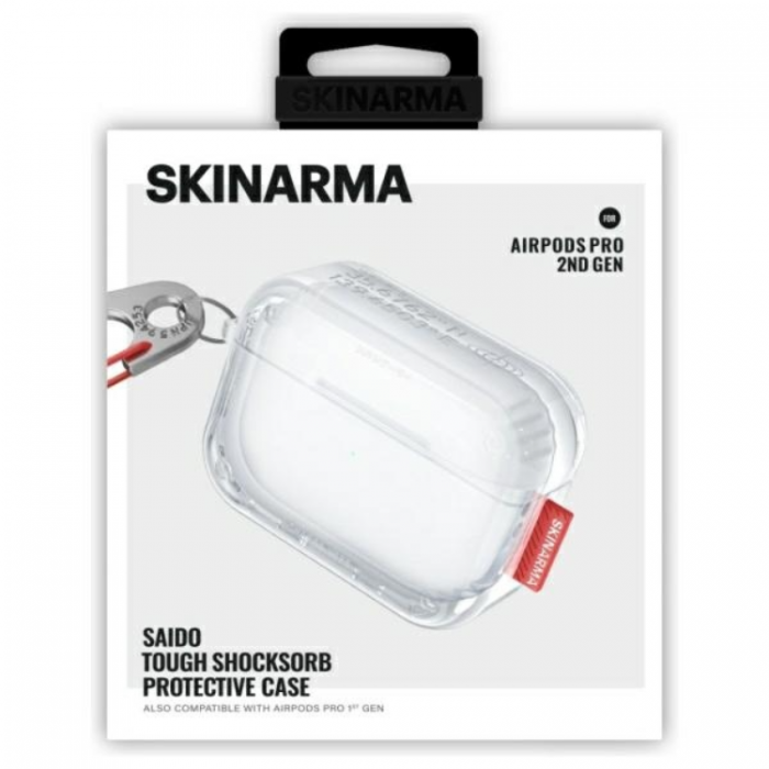 Skinarma - Skinarma Airpods Pro 2 Skal Saido - Clear