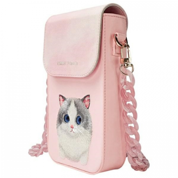 NIMMY - Nimmy 3in1 Set Big Eyed Pet 2.0 Cat - Rosa