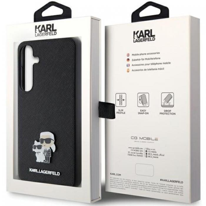 KARL LAGERFELD - Karl Lagerfeld Galaxy S24 Mobilskal Saffiano Metal Pin