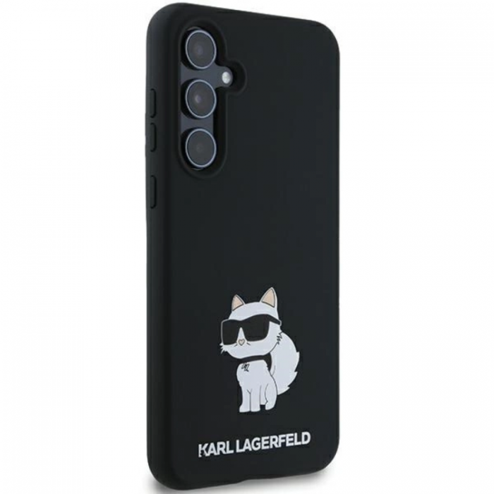 KARL LAGERFELD - Karl Lagerfeld Galaxy A55 Mobilskal Silikon Choupette - Svart