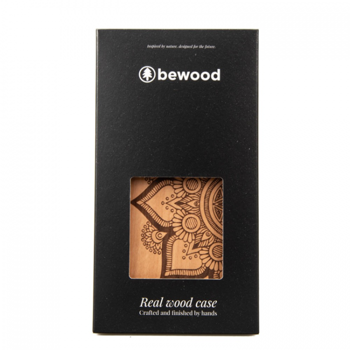 Bewood - Bewood iPhone 15 Mobilskal Mandala Appelved