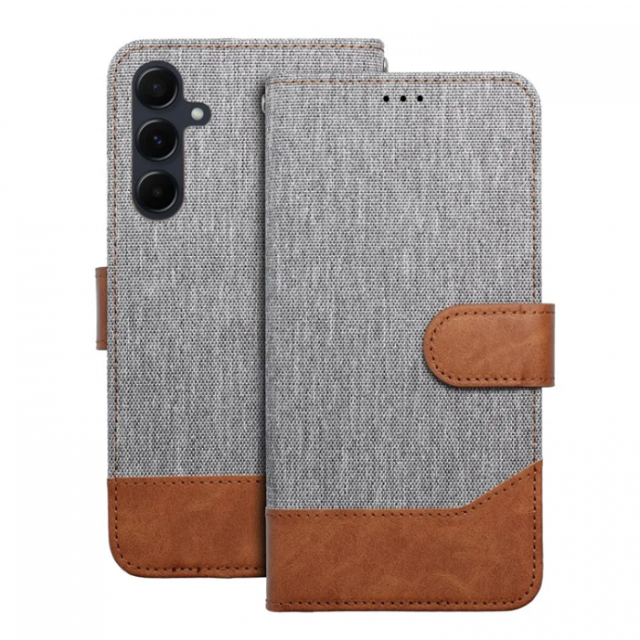 A-One Brand - Xiaomi Redmi Note 14 Pro 4G Plnboksfodral Jeans - Gr