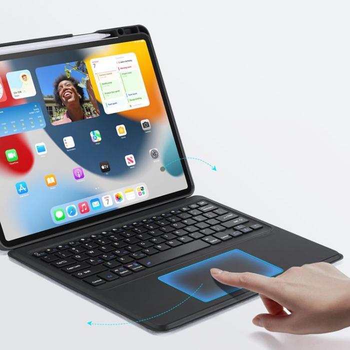 Dux Ducis - Dux Ducis iPad Pro 12.9 Skal Keyboard Bluetooth DK Series