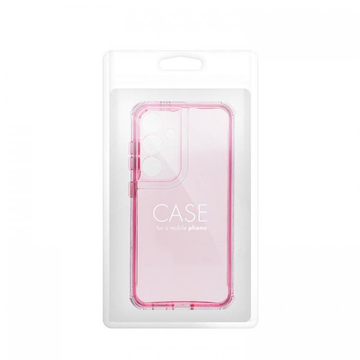 A-One Brand - Galaxy S24 FE Mobilskal Matrix Clear - Powder Rosa