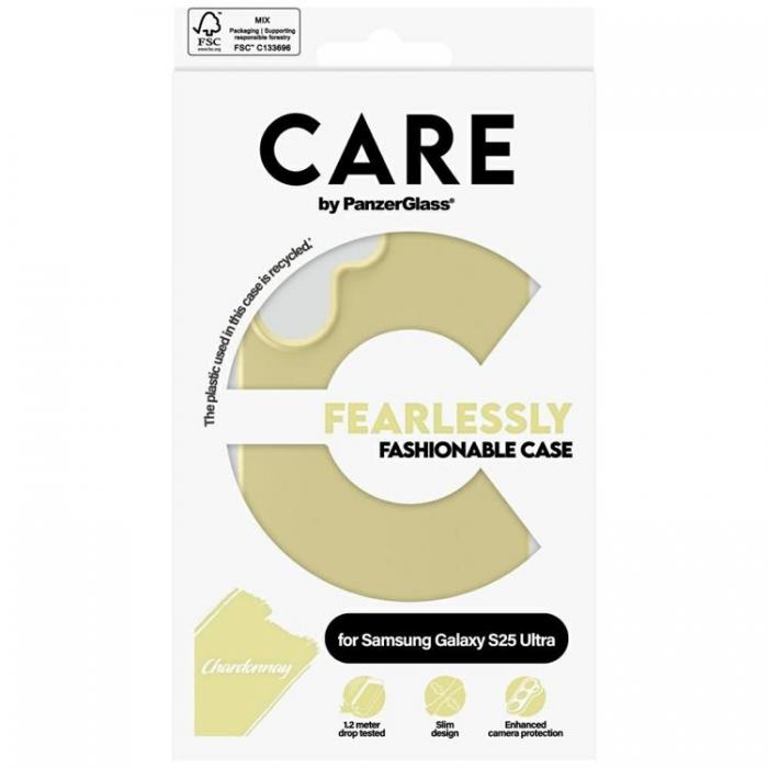 PanzerGlass - CARE By PanzerGlass Galaxy S25 Ultra Mobilskal Fashion - Chardonnay