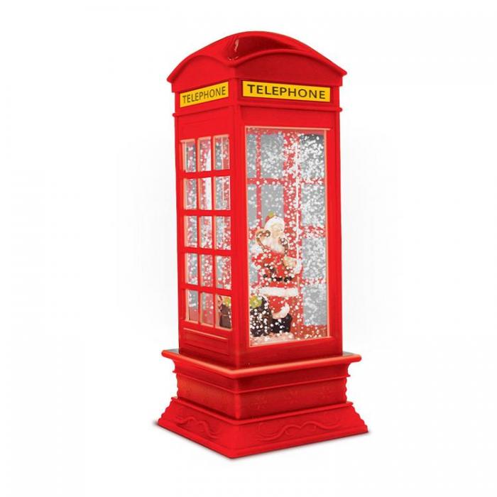 Forever Light - Forever Light Christmas Snow Globe Lykta PHONE BOX FLX-2