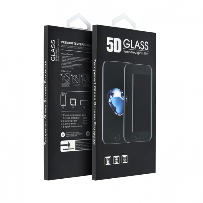 A-One Brand - Xiaomi 13T/13T Pro Hrdat Glas Skrmskydd 5D Full Glue - Svart