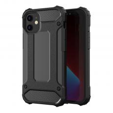 OEM - iPhone 12/12 Pro Skal Forcell Armor Hårdplast Svart