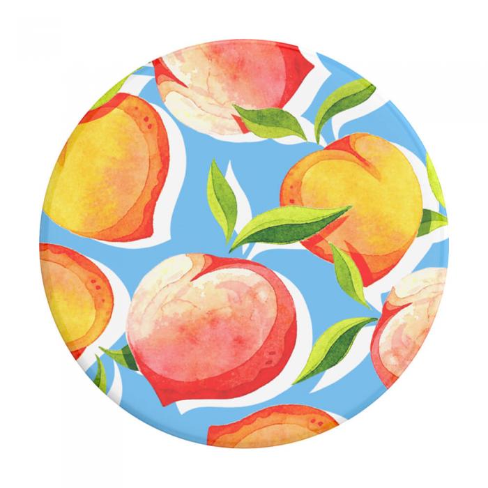 PopSockets - POPSOCKETS Just Peachy Gloss Avtagbart Grip med Stllfunktion