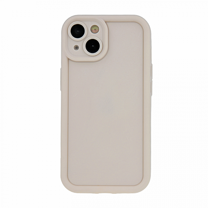 A-One Brand - iPhone 12 Pro Mobilskal Rim TPU - Beige