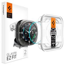 Spigen - [2-Pack] Spigen Galaxy Watch Ultra (47mm) Härdat glas Skärmskydd EZ Fit