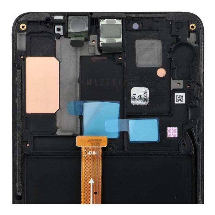 SpareParts - SAMSUNG A9 2018 Skrm med LCD-display ServicePack A920F