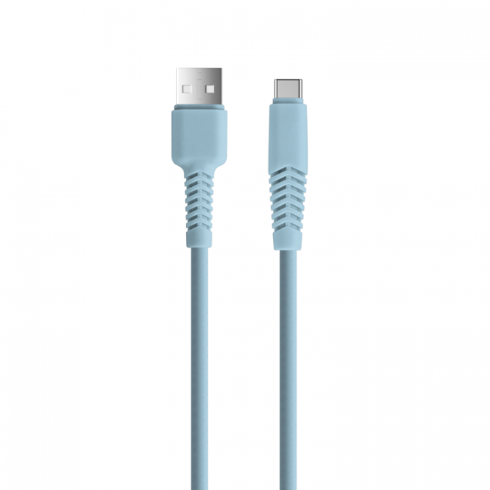 Setty - Setty USB Till USB-C Kabel 1.5 m 2.1A KSA-C-1.523 - Bl