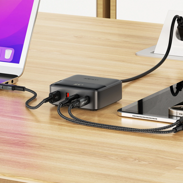 Acefast - Acefast Z6 Hubbar 65W GaN Desktop 2x USB-A/2x USB-C PD