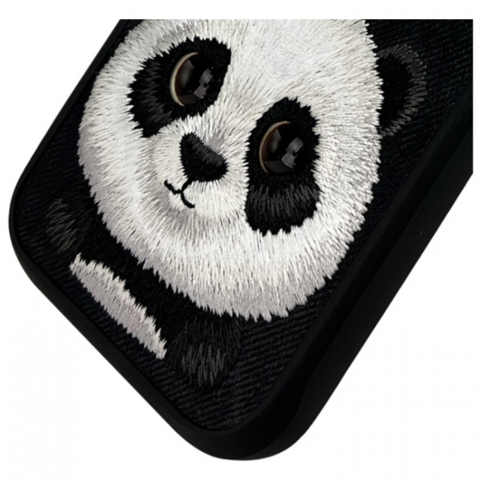 NIMMY - Nimmy iPhone 16 Pro Max Mobilskal Big Eyed Pet 2.0 Panda - Svart