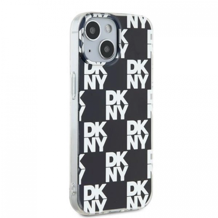 DKNY - DKNY iPhone 15/14/13 Mobilskal IML Checkered Mono Pattern